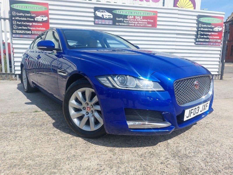 Jaguar XF D Portfolio Blue