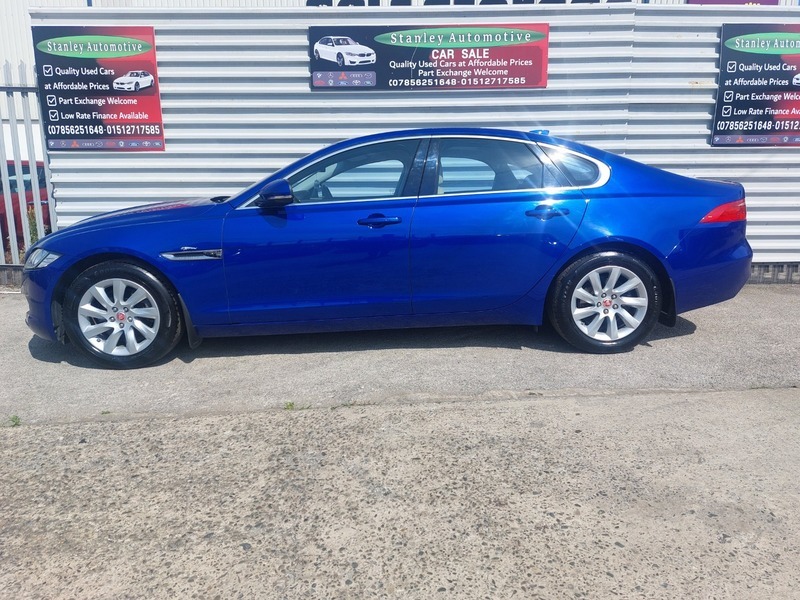 Jaguar XF D Portfolio Blue #2