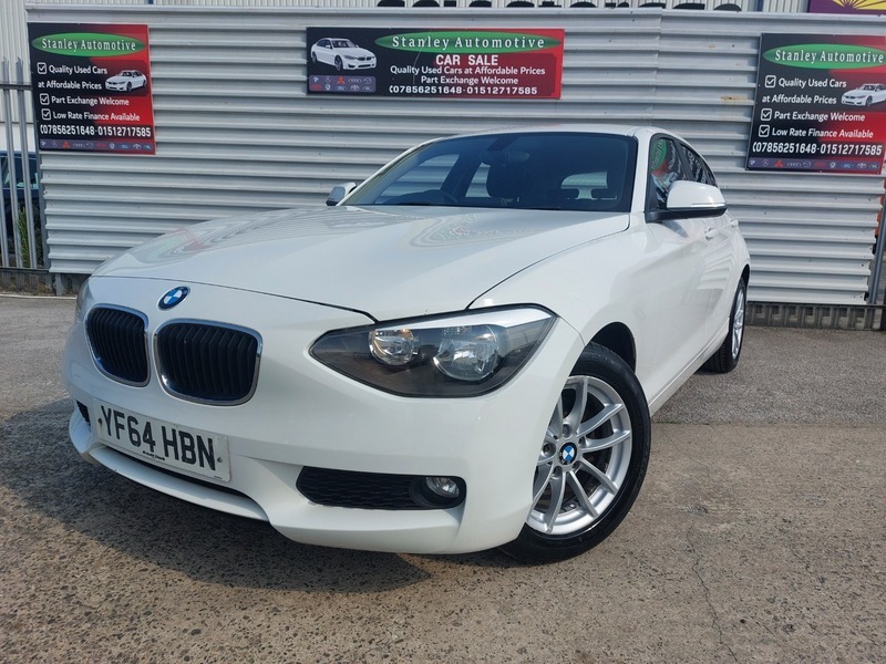 BMW 1 Series 116D Se YF64HBN White #3
