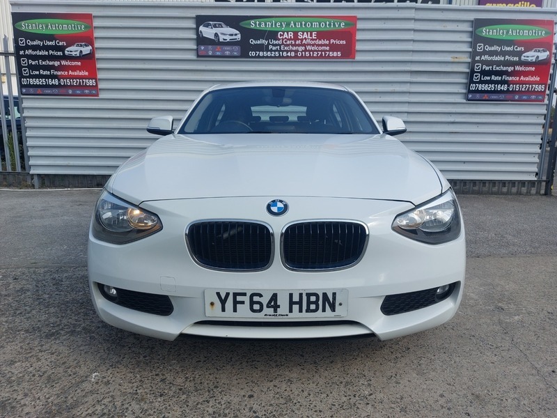 BMW 1 Series 116D Se YF64HBN White #2
