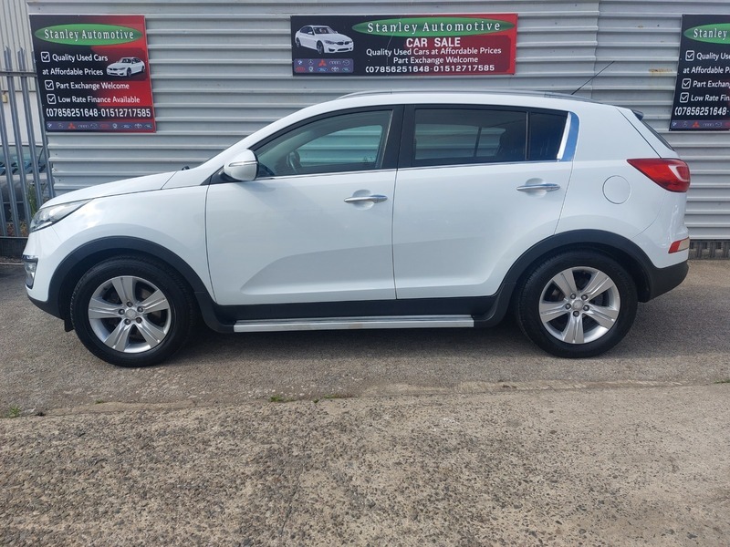 Kia Sportage Crdi 2 White #4