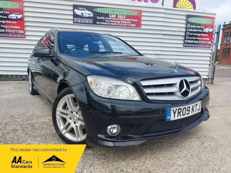 Mercedes-Benz C Class Estate Silver #1