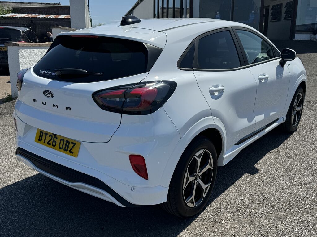 Ford Puma 1.0T Ecoboost Mhev St-line Suv Hybrid D White #6
