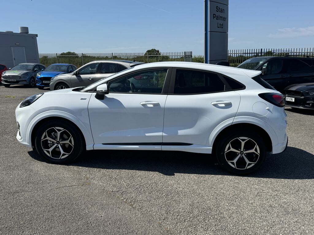 Ford Puma 1.0T Ecoboost Mhev St-line Suv Hybrid D White #3