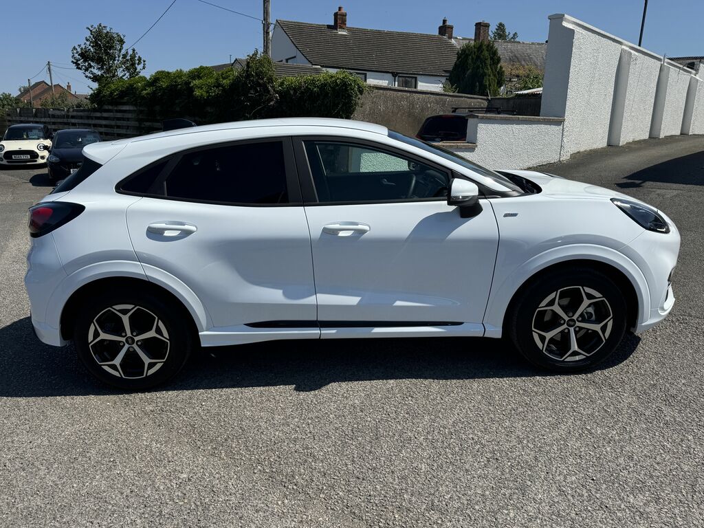 Ford Puma 1.0T Ecoboost Mhev St-line Suv Hybrid D White #2