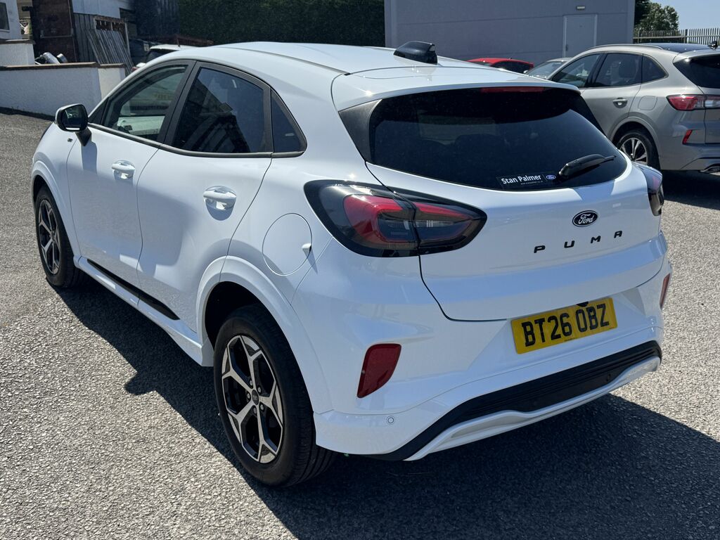 Ford Puma 1.0T Ecoboost Mhev St-line Suv Hybrid D White #4