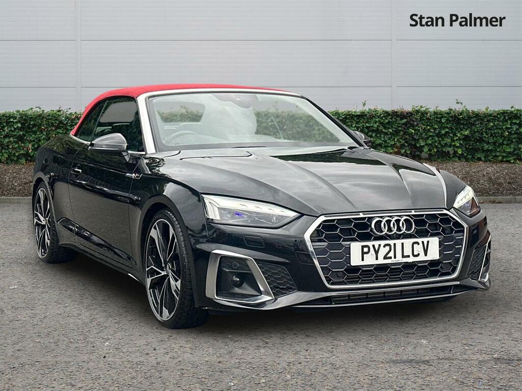Audi A5 2.0 Tfsi 40 Edition 1 Convertible S Tro Black