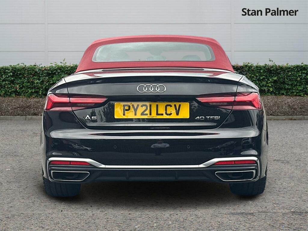 Audi A5 2.0 Tfsi 40 Edition 1 Convertible S Tro Black #4