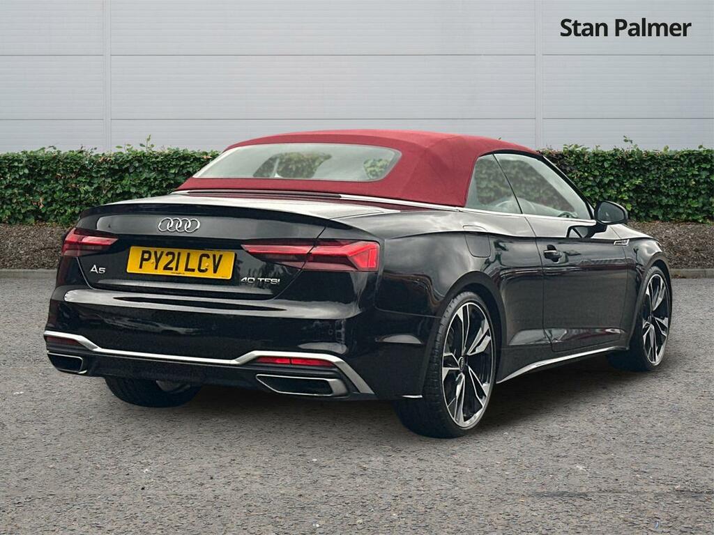 Audi A5 2.0 Tfsi 40 Edition 1 Convertible S Tro Black #3