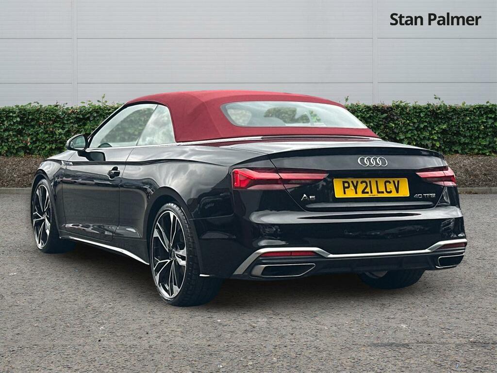 Audi A5 2.0 Tfsi 40 Edition 1 Convertible S Tro Black #5