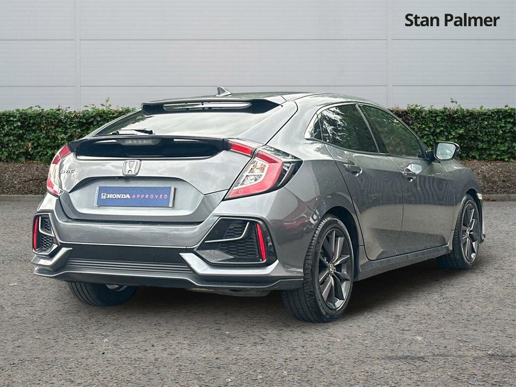 Honda Civic 1.0 Vtec Turbo Sr Hatchback Cvt Euro 6 RX71YBC Grey #3