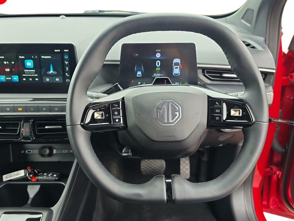 MG MG3 1.5 Hybrid Trophy Hatchback Hybrid Aut Red