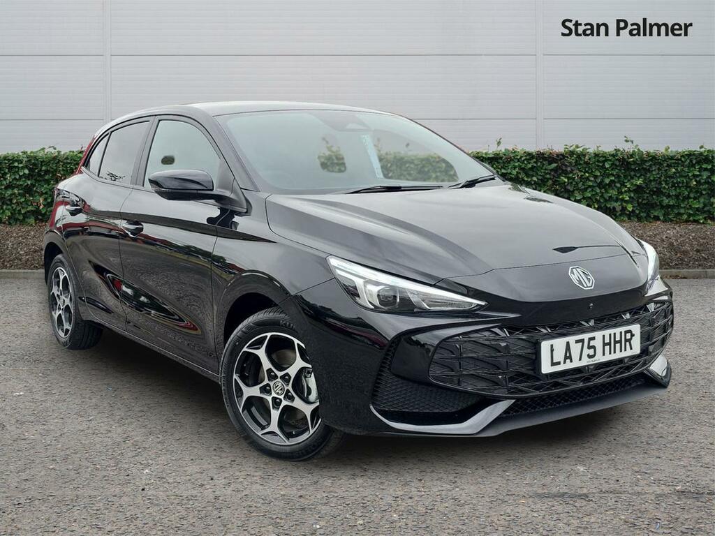 MG MG3 1.5 Hybrid Trophy Hatchback Hybrid Aut Black