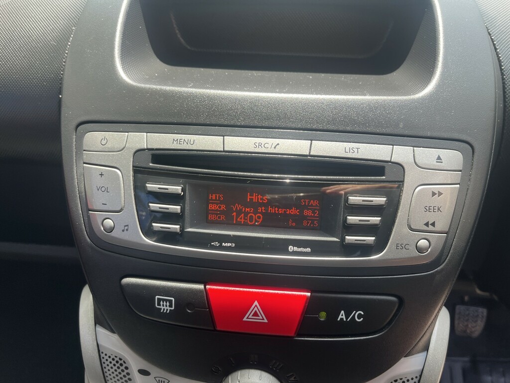 Peugeot 107 1.0 12V Active Hatchback Euro 5 Grey #12