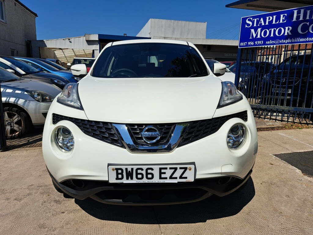 Nissan Juke 1.6 Visia BW66EZZ White #4
