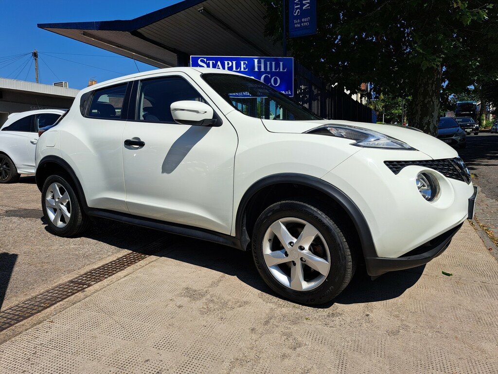 Nissan Juke 1.6 Visia BW66EZZ White #2