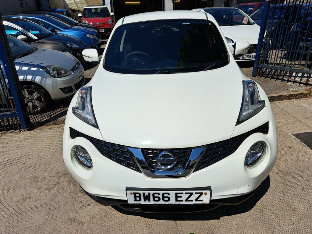 Nissan Juke 1.6 Visia BW66EZZ White #5