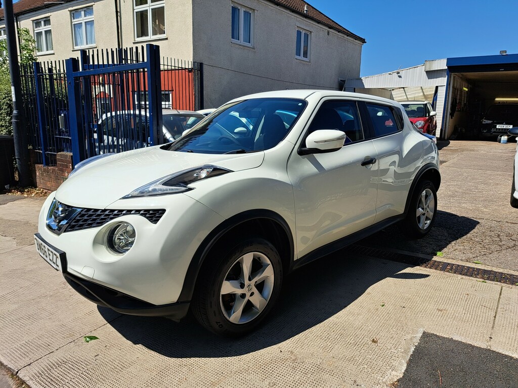 Nissan Juke 1.6 Visia BW66EZZ White #6