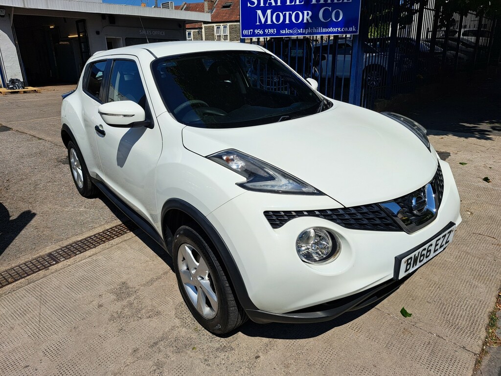Nissan Juke 1.6 Visia BW66EZZ White #3