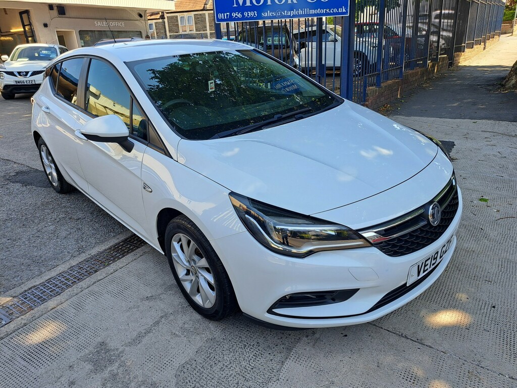 Vauxhall Astra 1.0 I Turbo Ecotec Design VE19GZF White #2