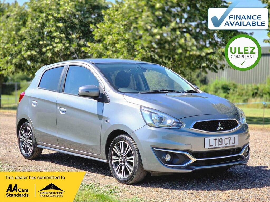 Mitsubishi Mirage 1.2 4 Cvt Euro 6 Ss Grey