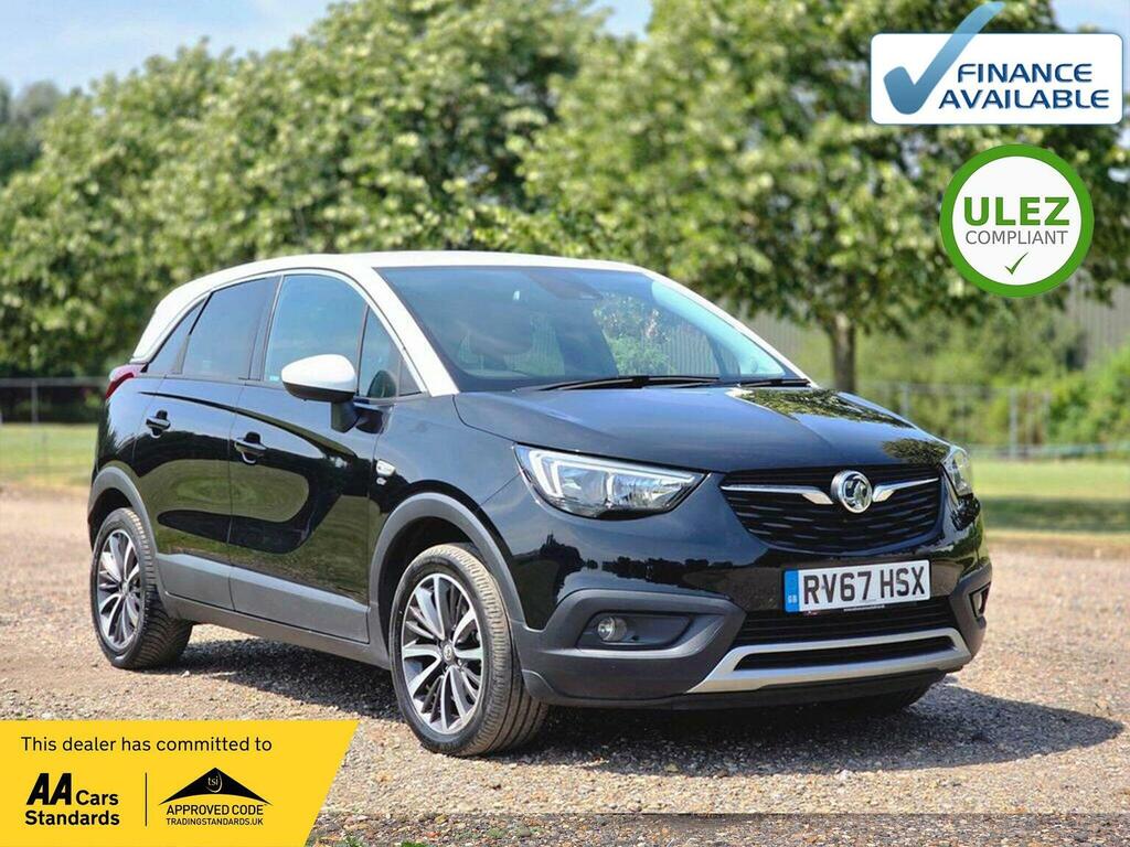Vauxhall Crossland X 1.2 Turbo Elite Nav Euro 6 Ss Black