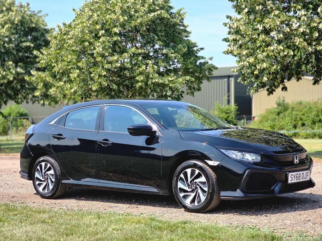 Honda Civic 1.0 Vtec Turbo Se Cvt Euro 6 Ss Black #3