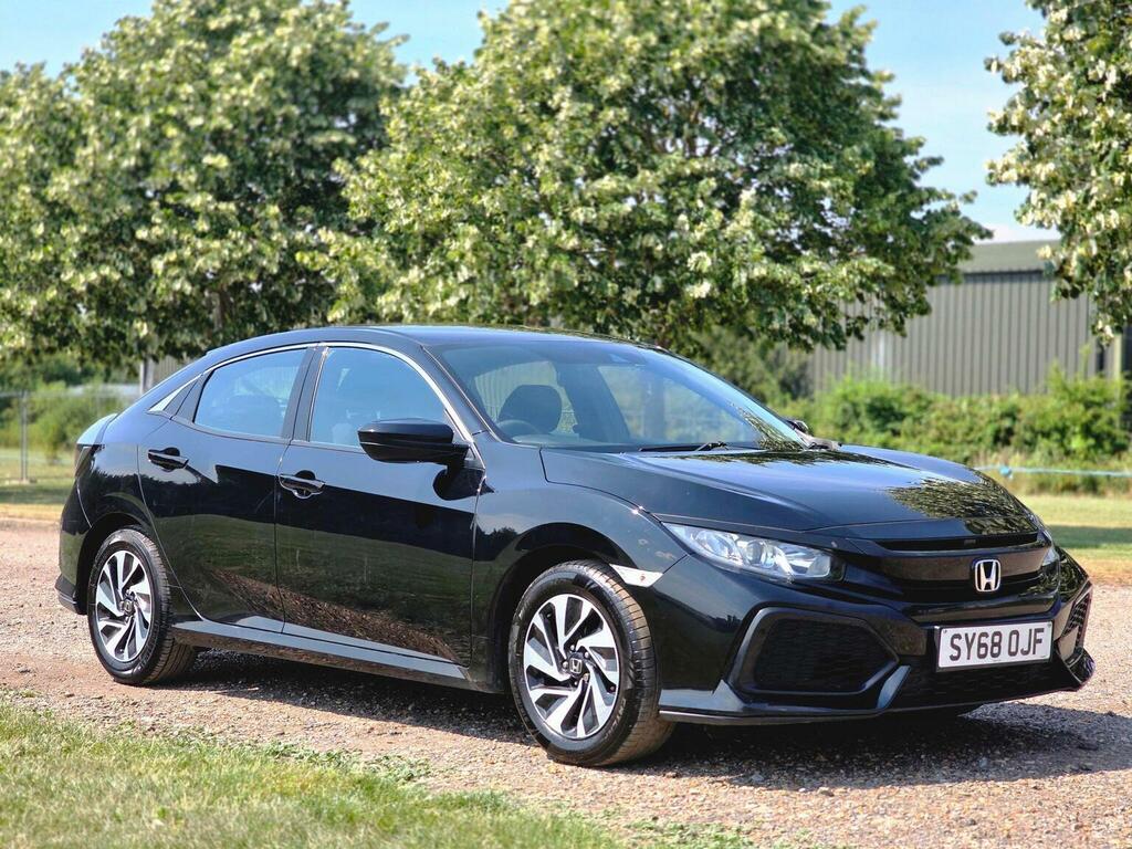 Honda Civic 1.0 Vtec Turbo Se Cvt Euro 6 Ss Black #2