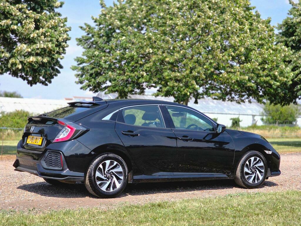 Honda Civic 1.0 Vtec Turbo Se Cvt Euro 6 Ss Black #6