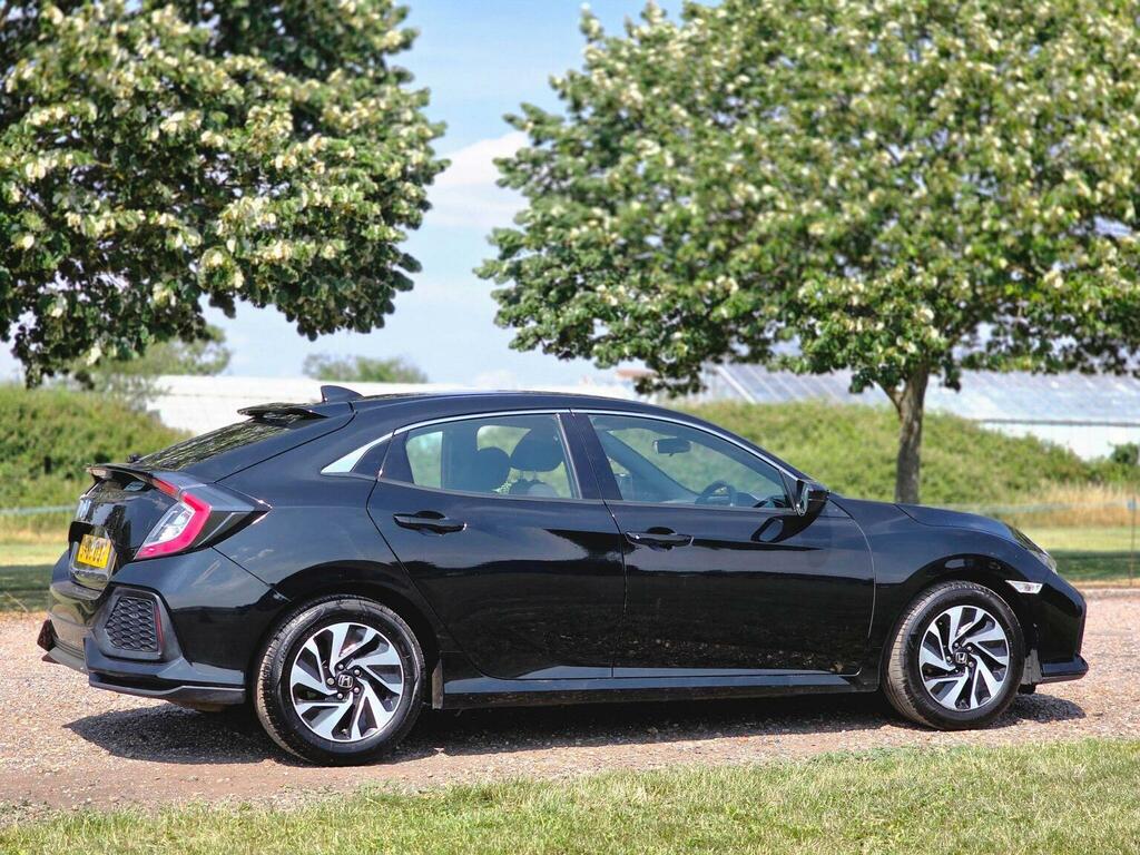 Honda Civic 1.0 Vtec Turbo Se Cvt Euro 6 Ss Black #5