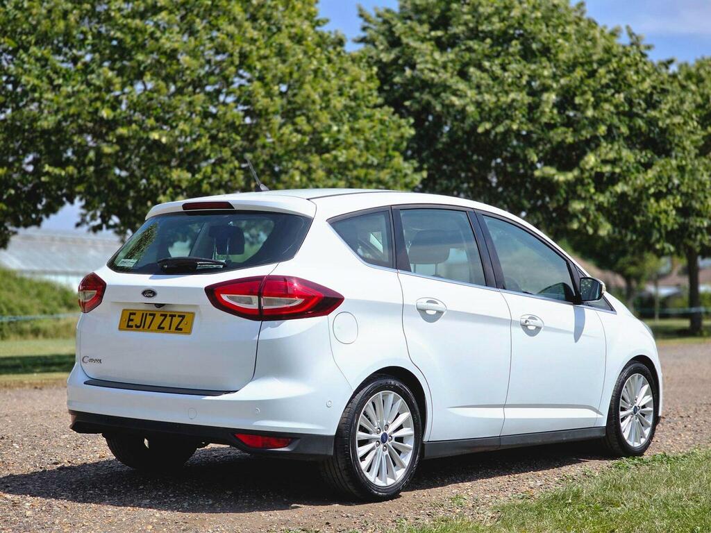 Ford C-Max 1.5 Tdci Titanium Powershift Euro 6 Ss EJ17ZTZ White #5