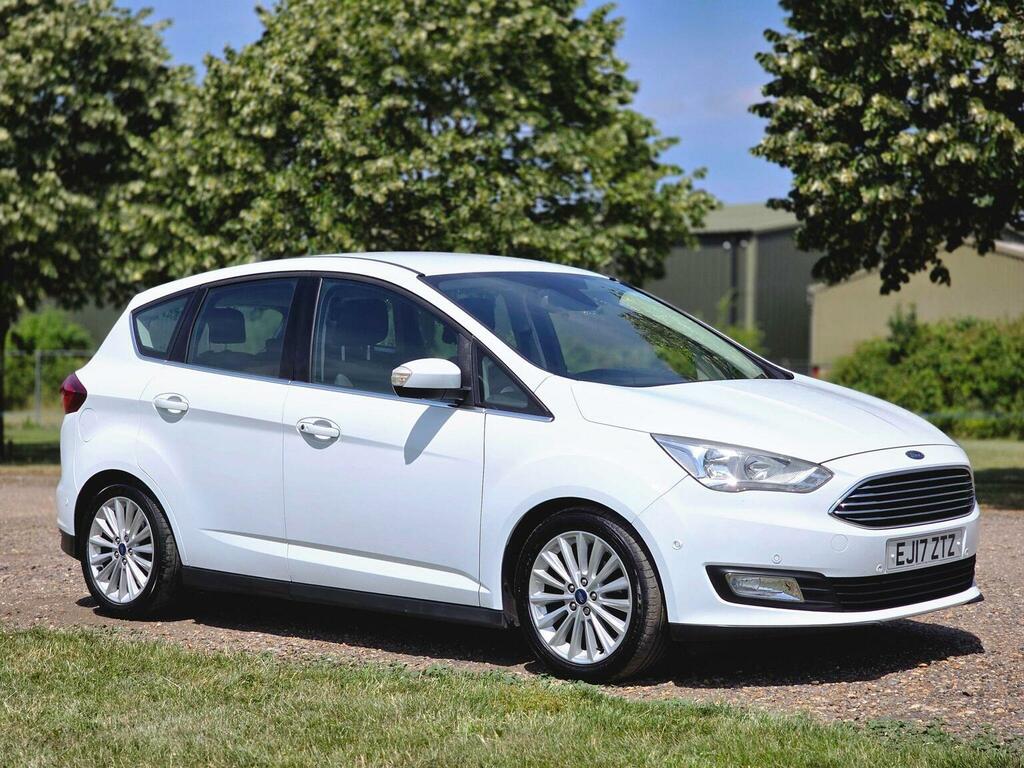 Ford C-Max 1.5 Tdci Titanium Powershift Euro 6 Ss EJ17ZTZ White #2