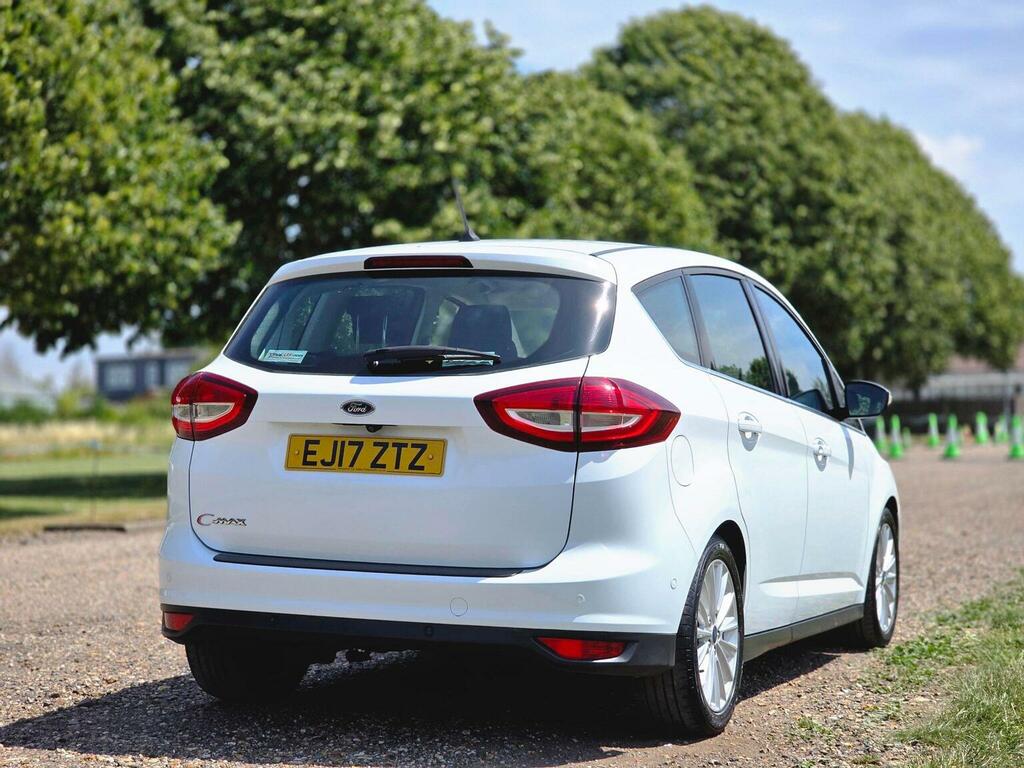 Ford C-Max 1.5 Tdci Titanium Powershift Euro 6 Ss EJ17ZTZ White #6