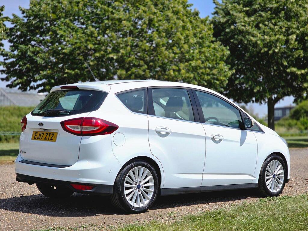 Ford C-Max 1.5 Tdci Titanium Powershift Euro 6 Ss EJ17ZTZ White #4
