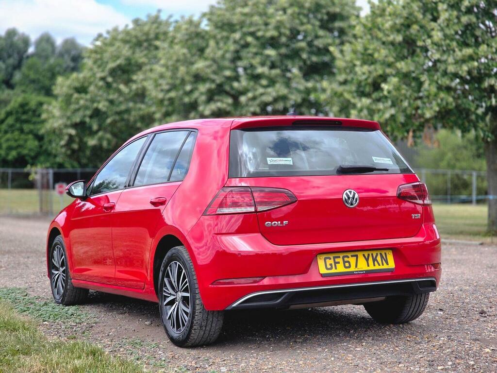 Volkswagen Golf 1.4 Tsi Se Nav Dsg Euro 6 Ss GF67YKN Red #4