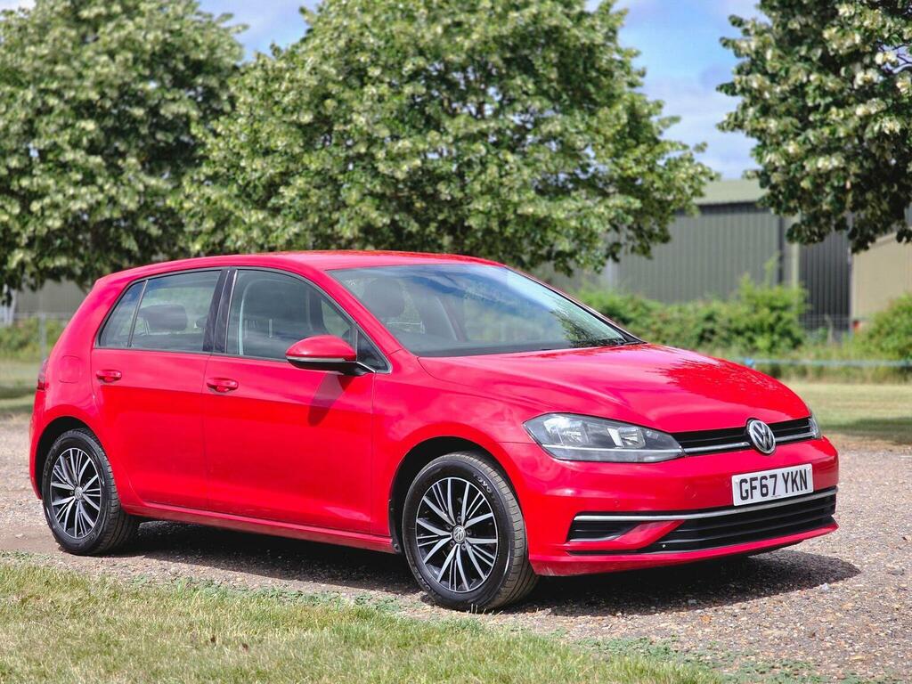 Volkswagen Golf 1.4 Tsi Se Nav Dsg Euro 6 Ss GF67YKN Red #5