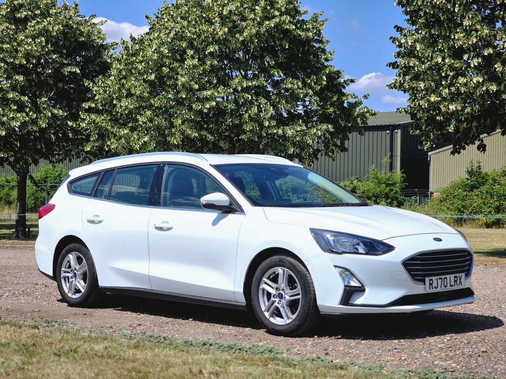 Ford Focus 1.0T Ecoboost Zetec Euro 6 Ss RJ70LRX White #2