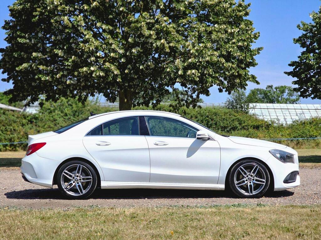 Mercedes-Benz CLA Class 1.6 Cla200 Amg Line Edition Coupe 7G-dct Euro 6 S MXZ7223 White #4