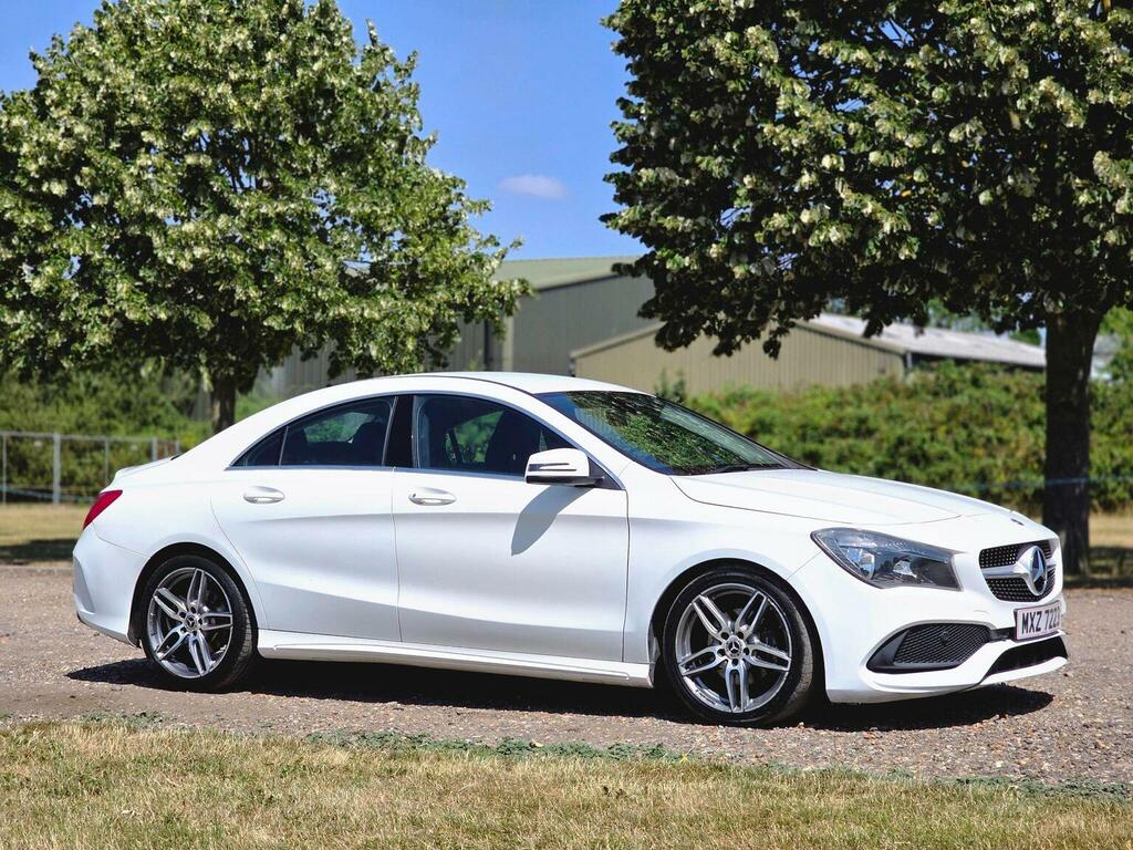 Mercedes-Benz CLA Class 1.6 Cla200 Amg Line Edition Coupe 7G-dct Euro 6 S MXZ7223 White #3
