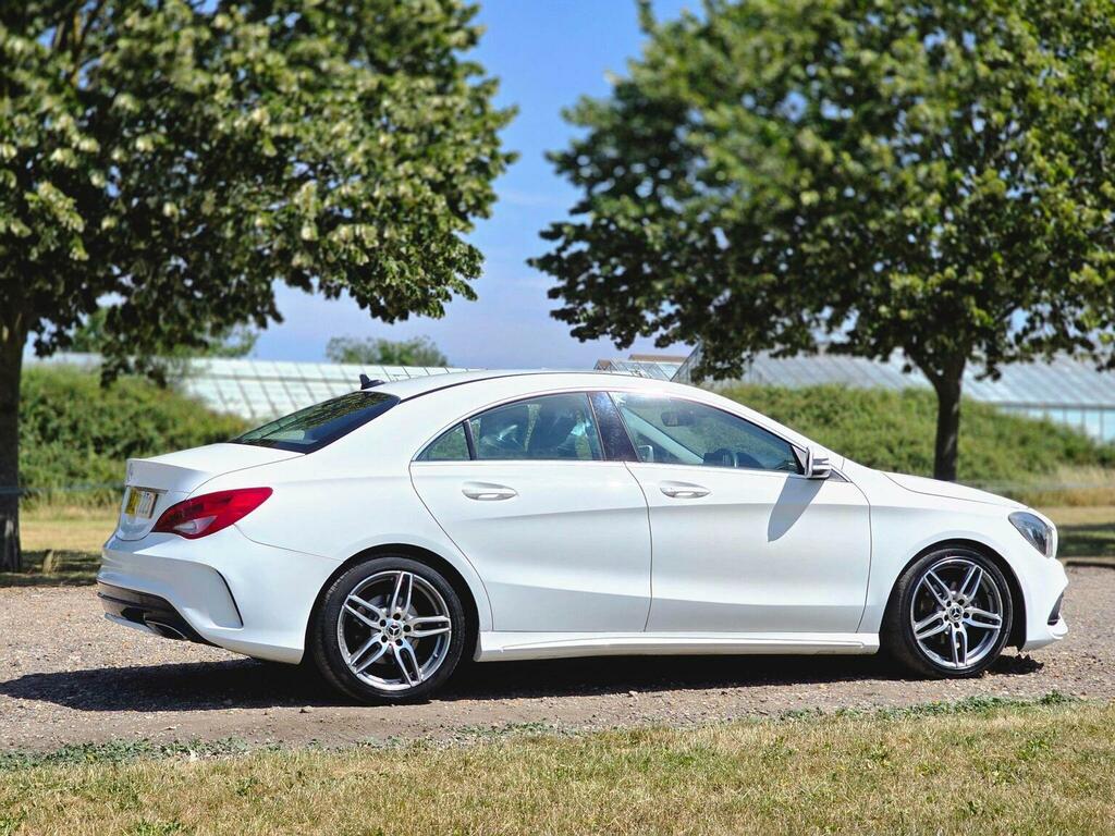 Mercedes-Benz CLA Class 1.6 Cla200 Amg Line Edition Coupe 7G-dct Euro 6 S MXZ7223 White #5