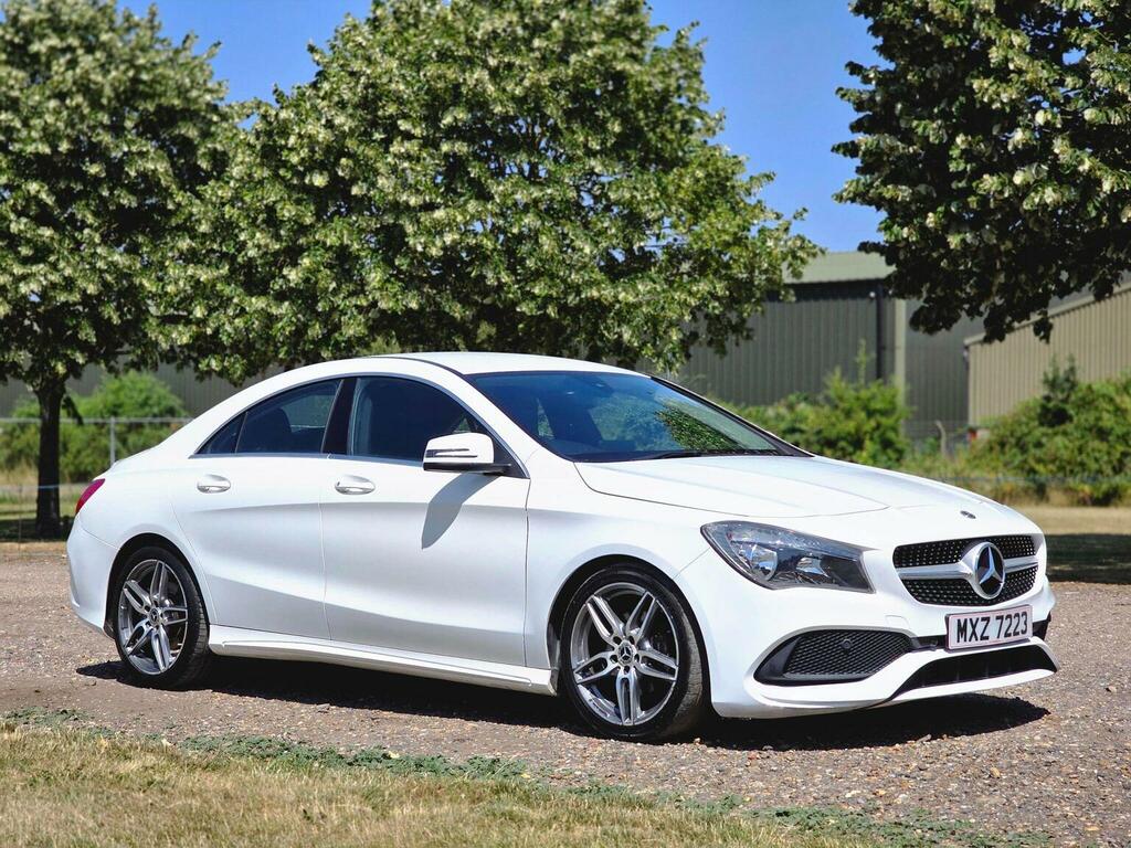 Mercedes-Benz CLA Class 1.6 Cla200 Amg Line Edition Coupe 7G-dct Euro 6 S MXZ7223 White #2