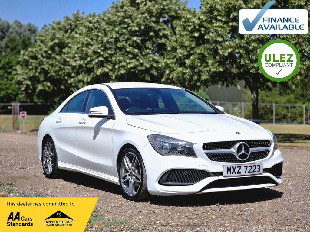 Mercedes-Benz CLA Class 1.6 Cla200 Amg Line Edition Coupe 7G-dct Euro 6 S White