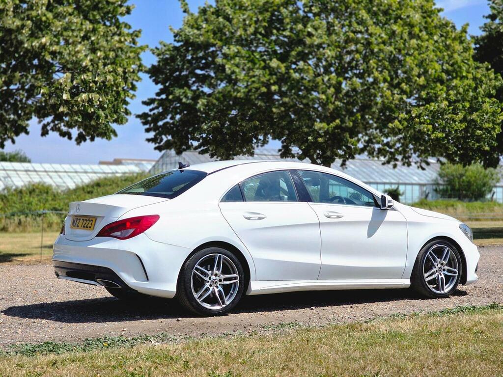Mercedes-Benz CLA Class 1.6 Cla200 Amg Line Edition Coupe 7G-dct Euro 6 S MXZ7223 White #6