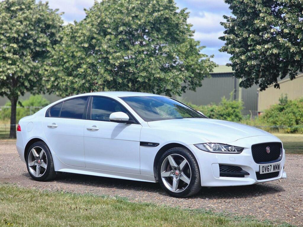 Jaguar XE 2.0D R-sport Awd Euro 6 Ss White #5