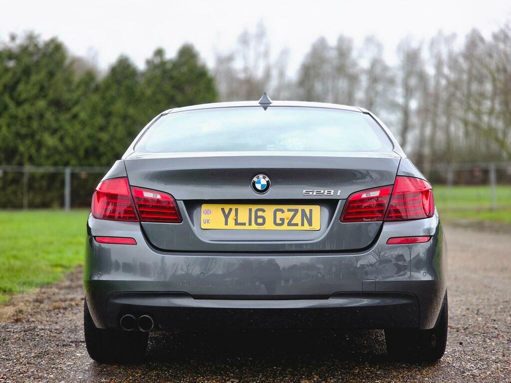 BMW 5 Series Saloon 2.0 520D M Sport Saloon 2016 Black #7
