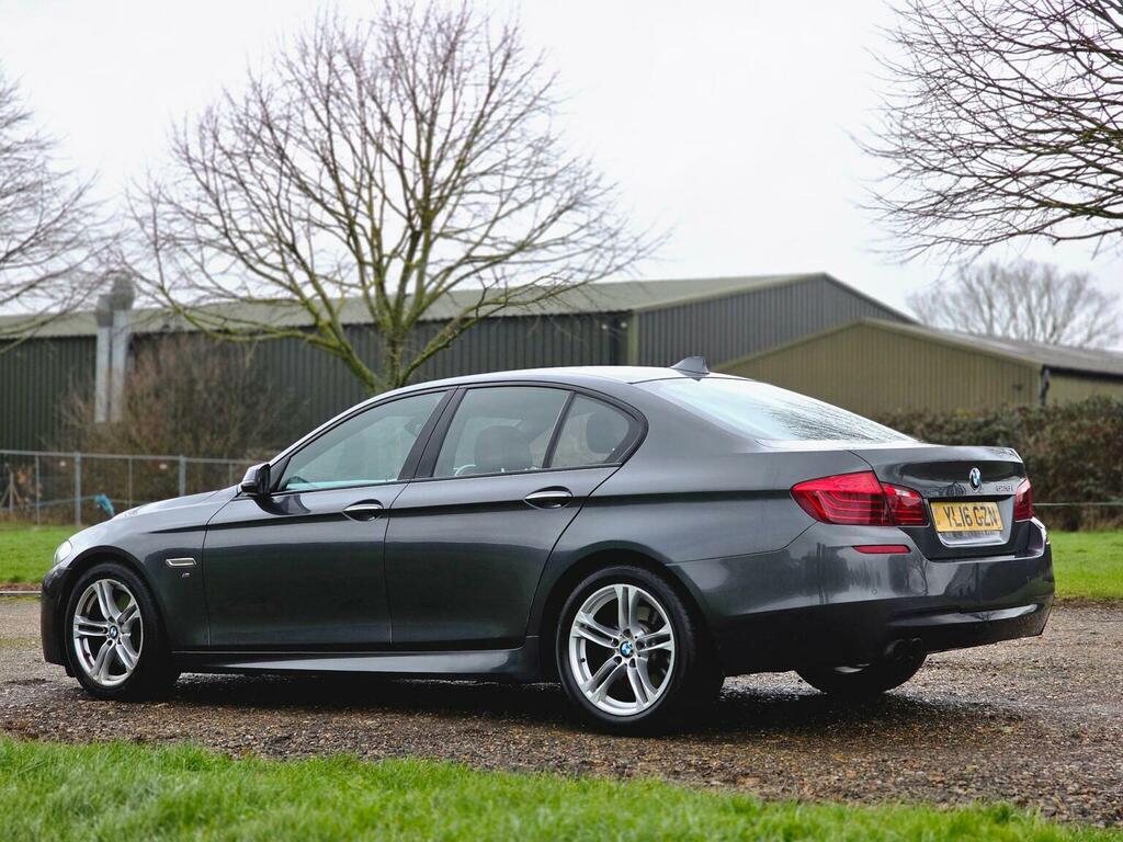 BMW 5 Series Saloon 2.0 520D M Sport Saloon 2016 Black #10