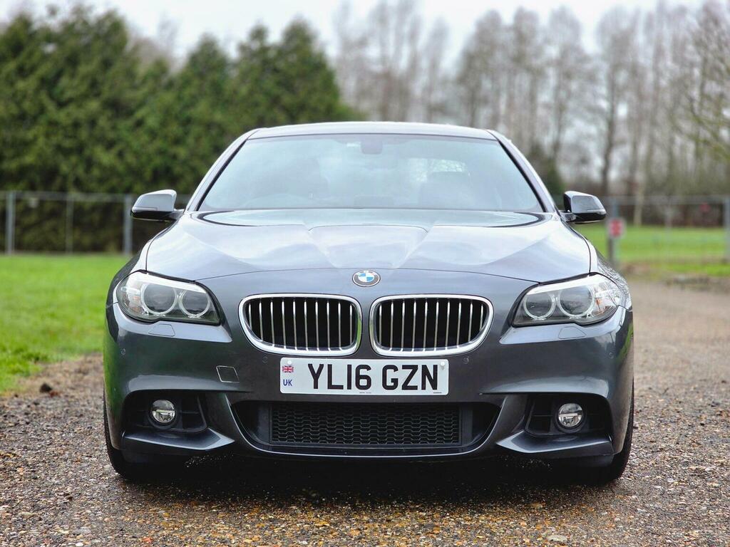 BMW 5 Series Saloon 2.0 520D M Sport Saloon 2016 Black #15