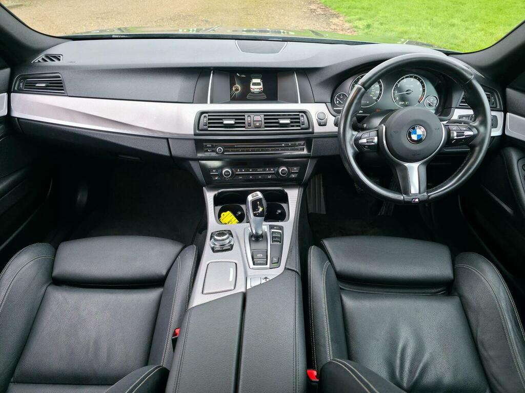 BMW 5 Series Saloon 2.0 520D M Sport Saloon 2016 Black #23