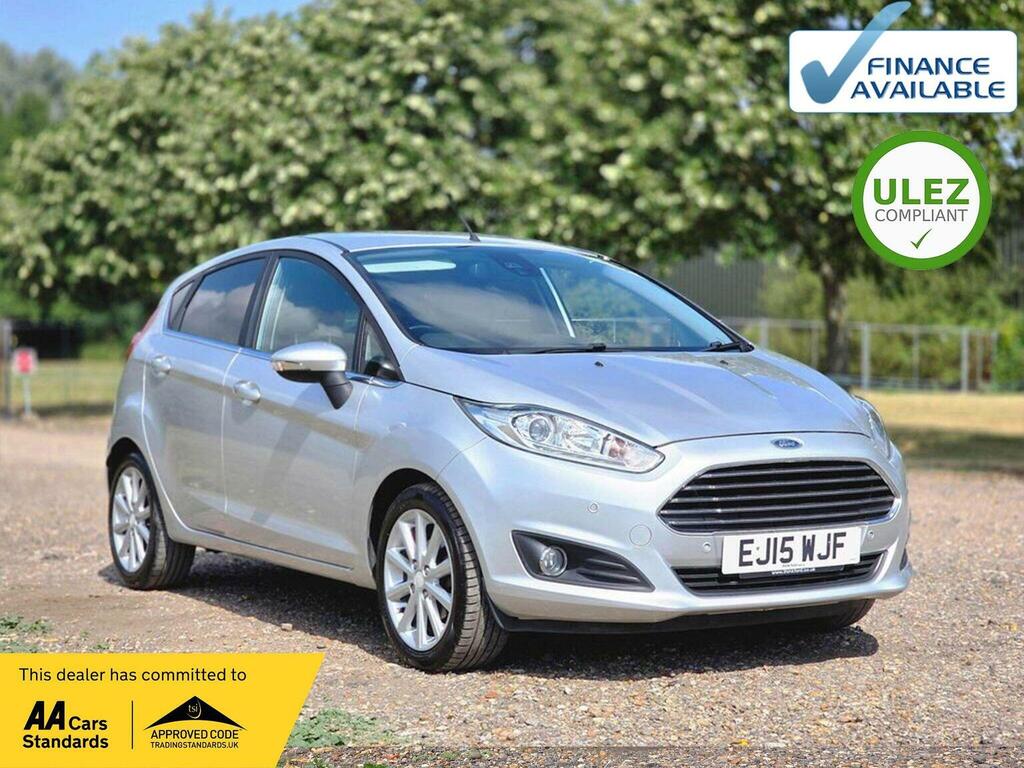 Ford Fiesta 1.0T Ecoboost Titanium Powershift Euro 6 Silver