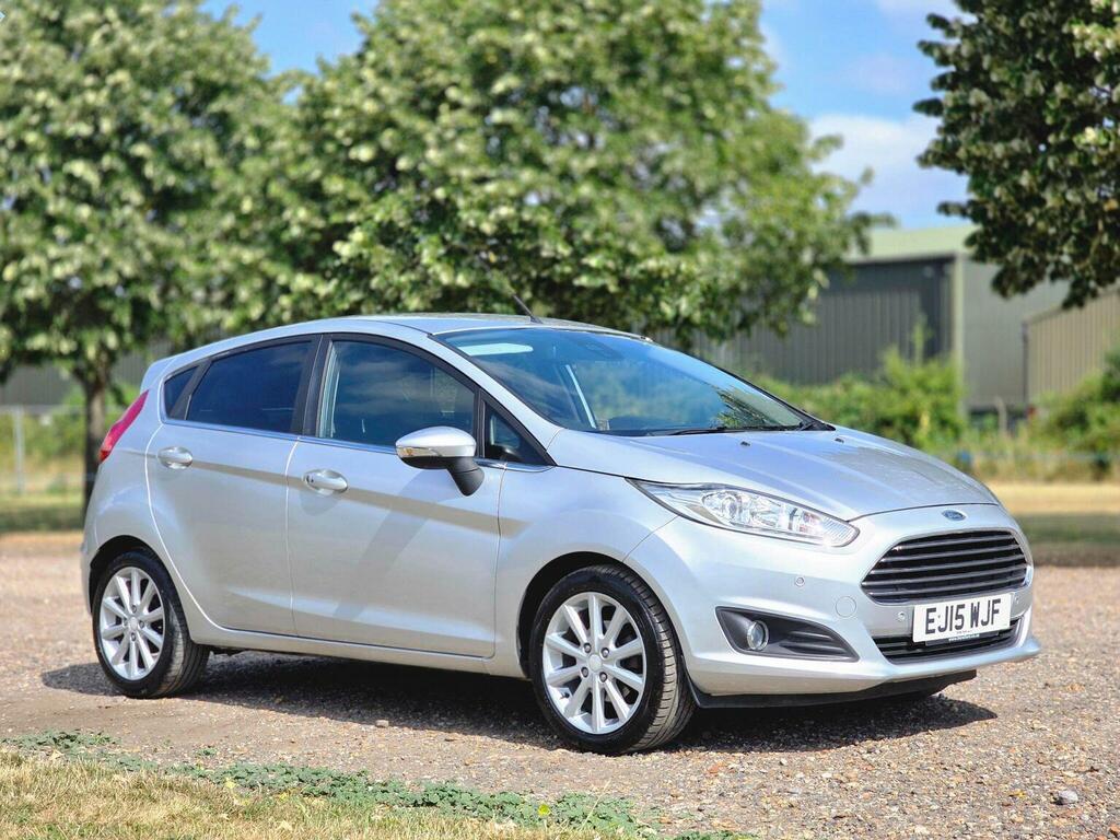 Ford Fiesta 1.0T Ecoboost Titanium Powershift Euro 6 Silver #2